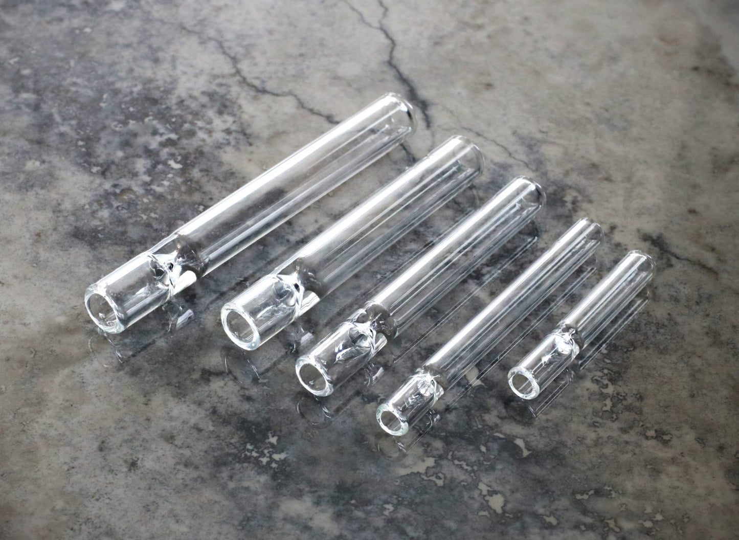 4 inch One Hitter Glass Pipe for Tobacco/Herb Smoking