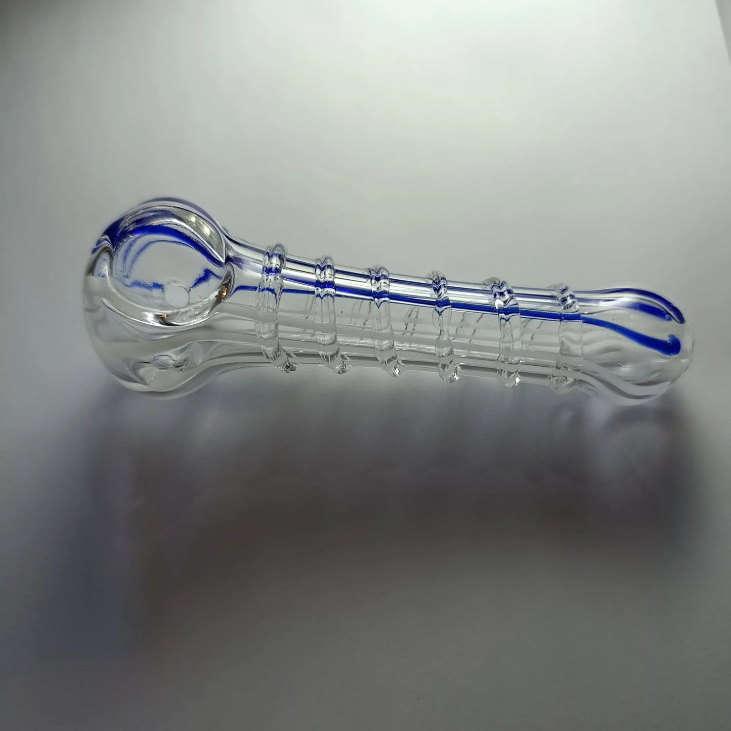 5" Thick Glass Spoon Pipe