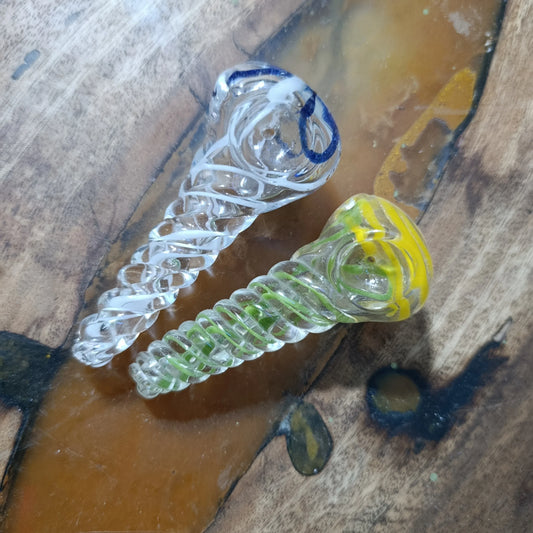 Spoon Pipe Twisted 3.5"