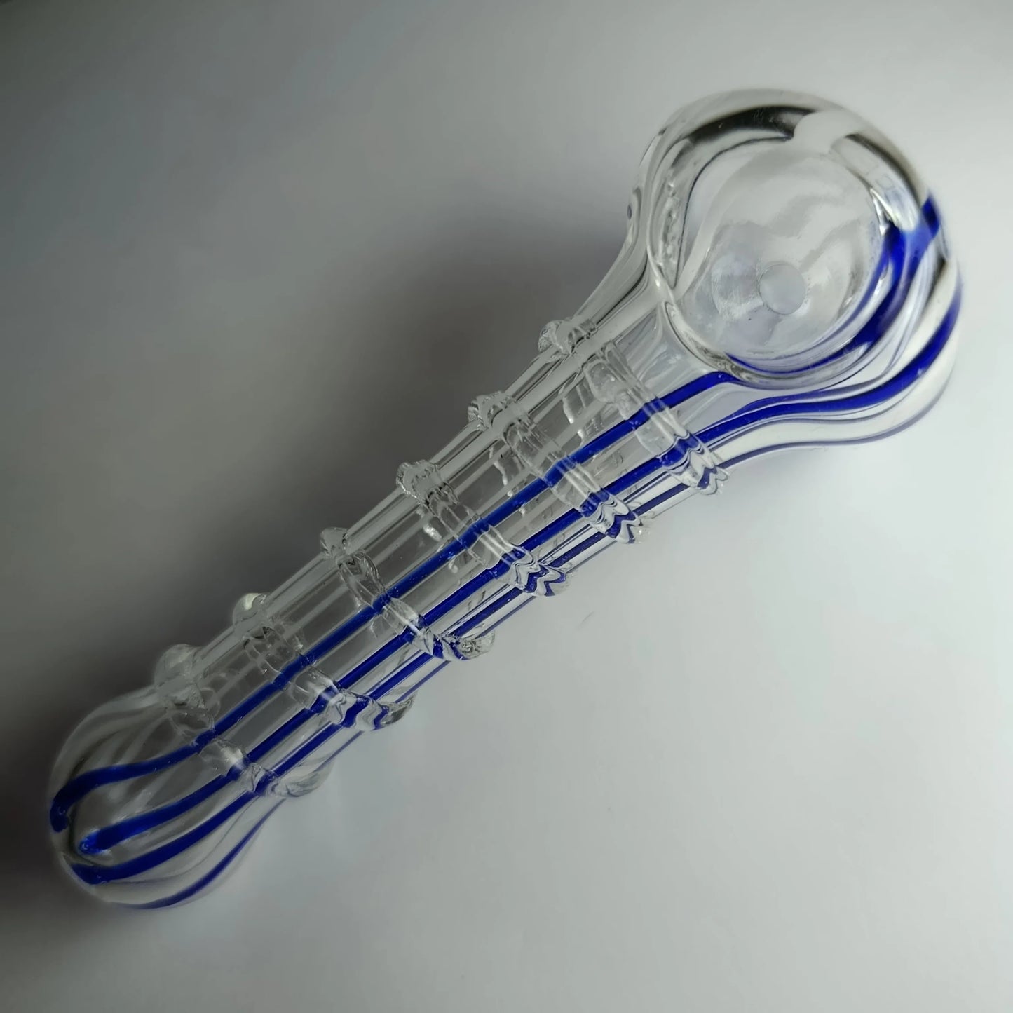 5" Thick Glass Spoon Pipe