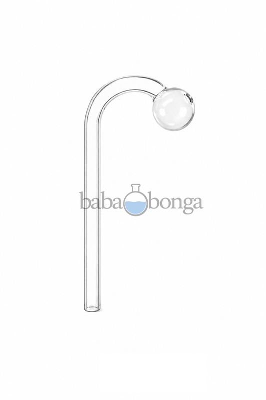 U-Shaped Glass Oil Pipe